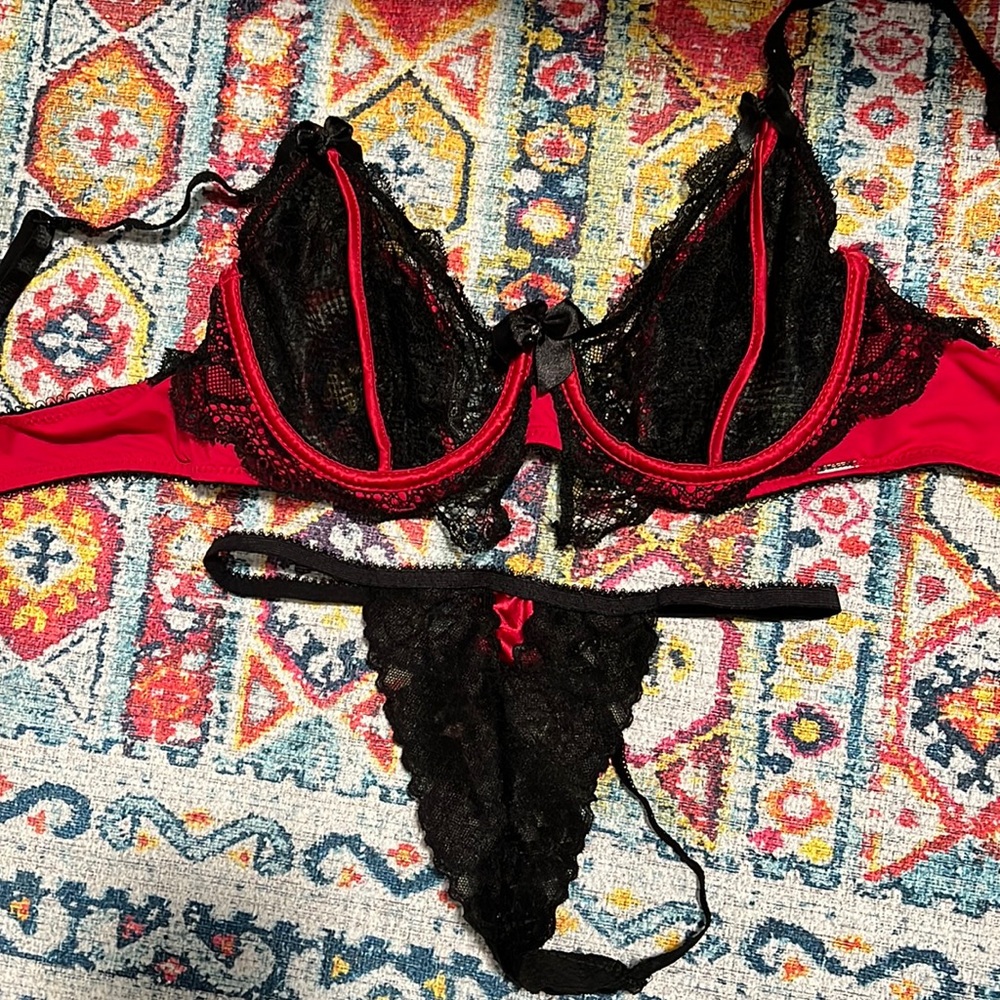 sexy lace bra set